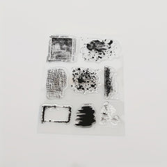 1pc Background DIY Scrapbooking Silicone Transparent Stamp