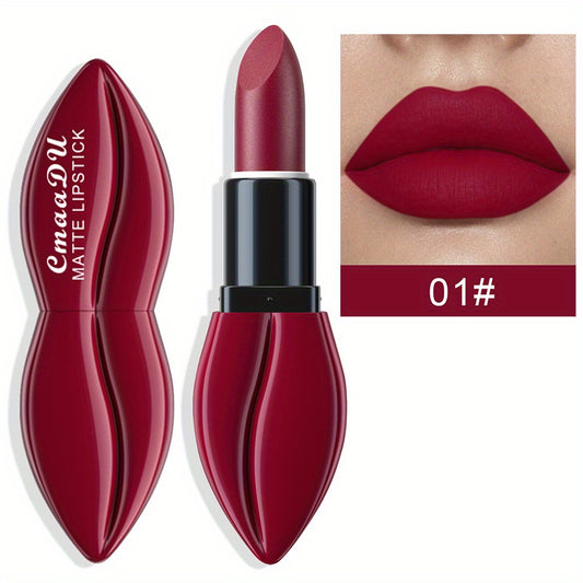 Matte Lipstick Velvet Rich Rendering Long Lasting Waterproof Lipstick