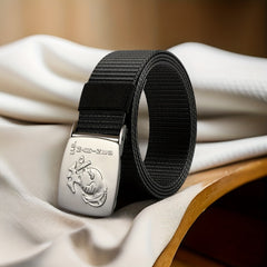 Tactical Canvas Automatic Buckle Waist Belt Summer Collection Pants