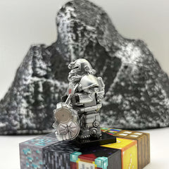 Tall Futuristic Mecha Robot Figure with Weapons & Armor