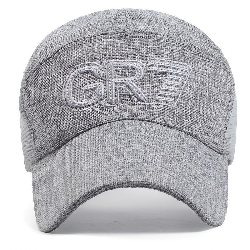 Embroidered Baseball Net Hat Sunscreen Hat