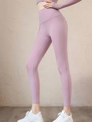 High Waist Seamless Yoga Pants Butt Lifting Fitness Slim Fit Yoga L