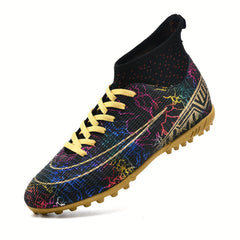 Men's Turf Football Boots Anti Skid Soccer Cleats Lightweight