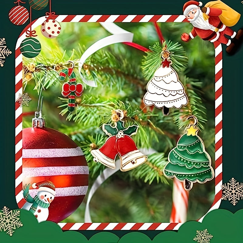 150pcs Christmas Charm Pendant Set DIY Jewelry Making Accessories