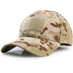 Camouflage Tactical Operator Cap Adjustable Baseball Cap Trucker