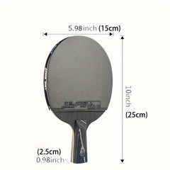 Professional Table Tennis Racket Advanced Straight Horizontal Racket