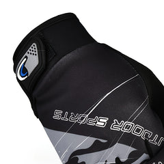 Full Finger Cycling Gloves Breathable Non-slip Mountain Bike Motorcycle Gloves