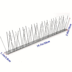 8ft Stainless Steel Pigeon Spikes for Roof Balcony Conservatory