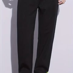 Men's Drawstring Straight Leg Solid Casual Pants