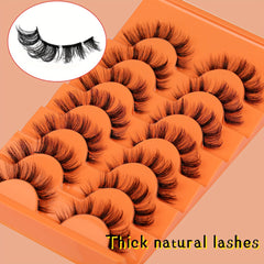 Dramatic Strip Lashes Extensions Wispy 7 Pairs