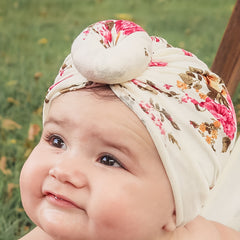 Baby Headscarf Hat for 0-3 Years Old