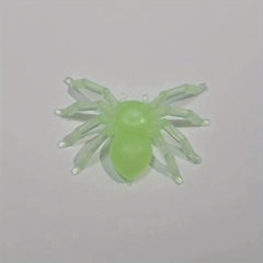 20pcs Halloween Glow Dark Spiders Plastic Toys Props