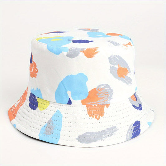 Hip Hop Graffiti Reversible Fisherman Cap