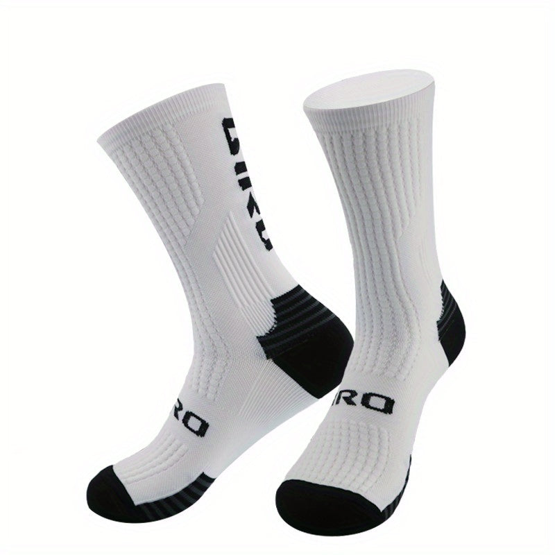 Unisex Mid Calf Cycling Socks Sports Socks For Men Women