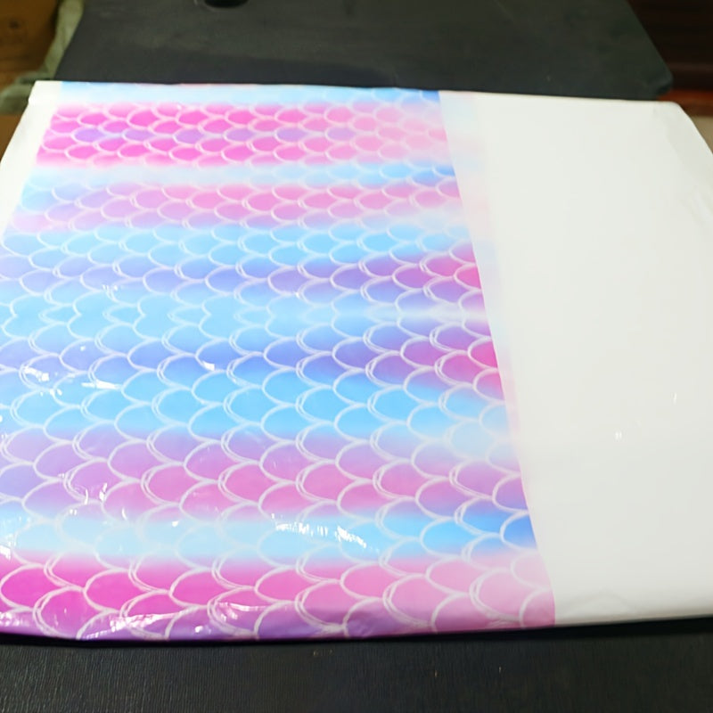 Mermaid Shell Birthday Party Tablecloth - Under The Sea Theme Decoration