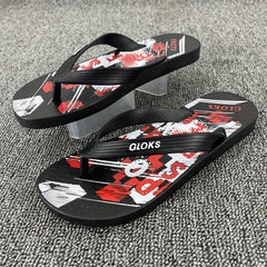 Men's Slip On Flip Flops Casual Beach Walking Shoes