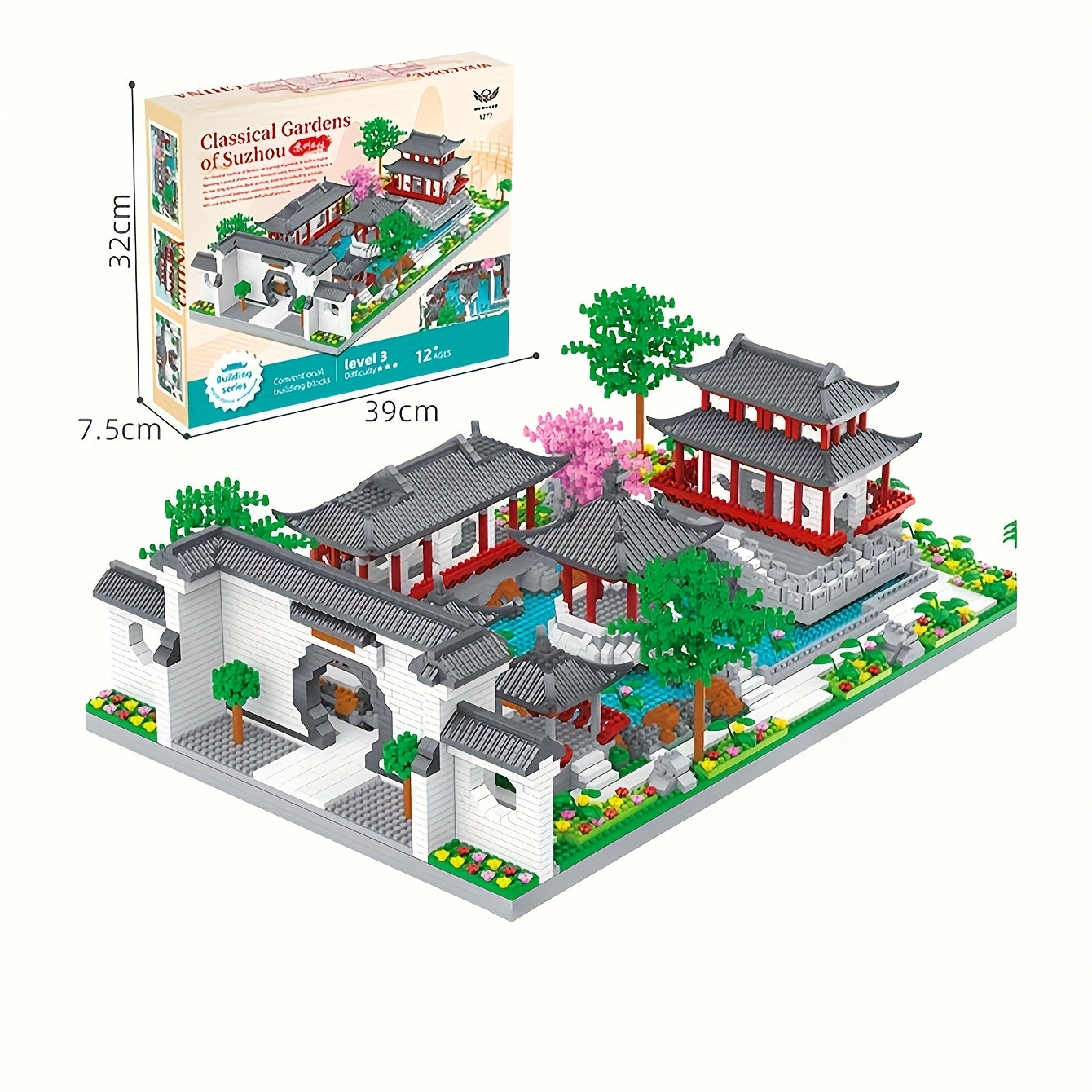 Ancient Style Building Block Puzzle Toy
