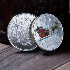 1pc Merry Christmas Collection Coin Gift Coin