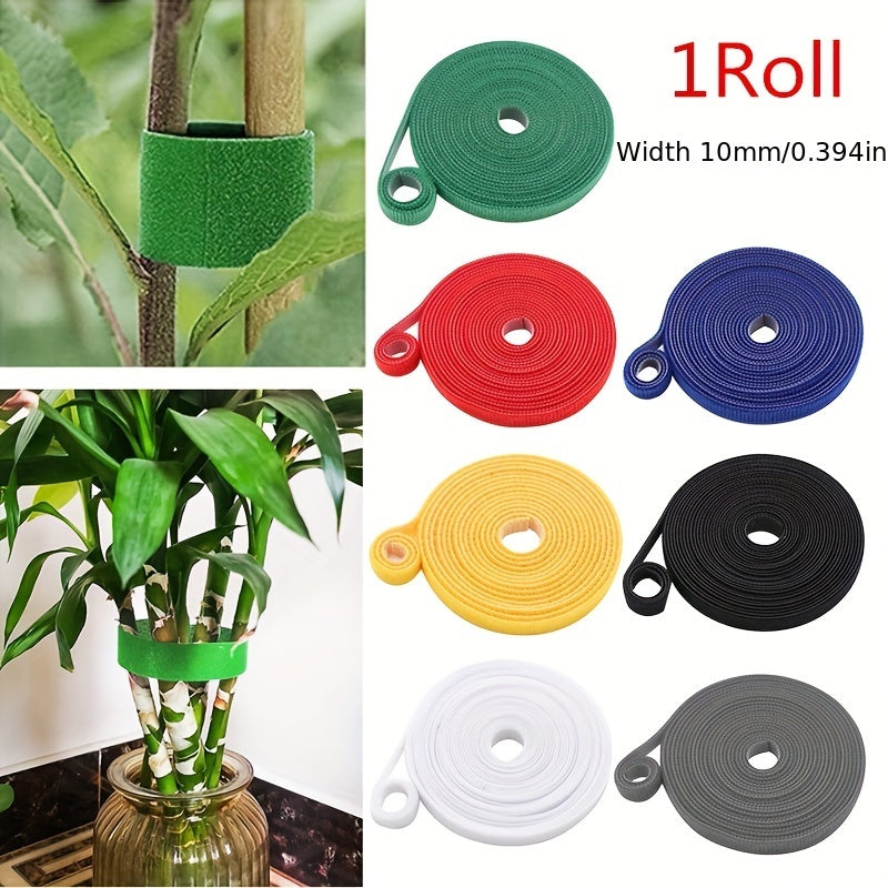 10mm 5M Plant Cable Ties Nylon Plant Bandage Home Garden Plant Shape Tape