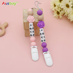 Personalized Pacifier Chain For Baby Girls