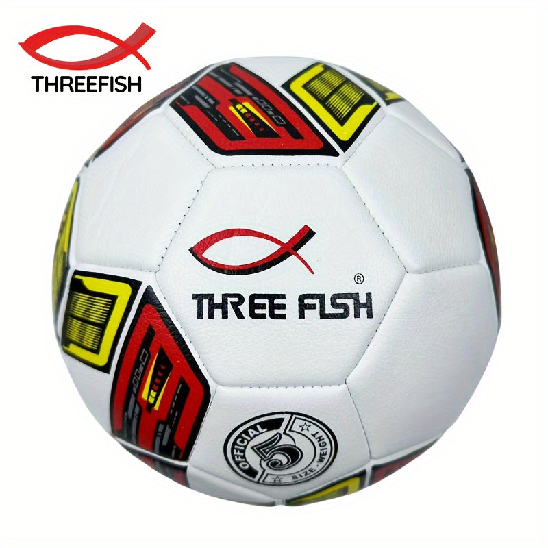 THREEFISH 1pc No 5 Soccer Ball Durable & Explosion Proof Football