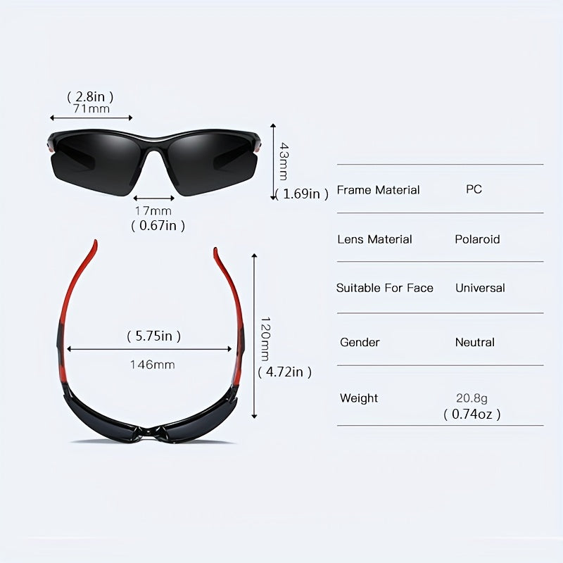 Men's Polarized Sports Sunglasses Anti Wind Sand 8516