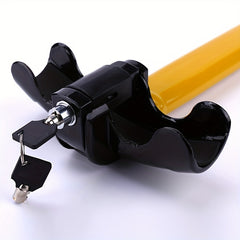 Car Steering Wheel Lock T-shaped Anti-Theft Lock with 2 Keys