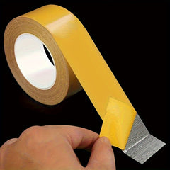 Strong Fixation Double Sided Cloth Base Tape Translucent Mesh Waterproof Carpet