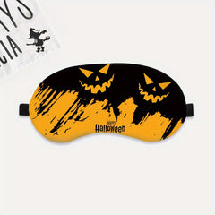 Halloween Cartoon Eye Mask for Home Trip Office Plane Use