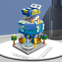 Mini Street View Building Blocks Set