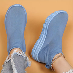 Breathable Mesh Casual Shoes Soft Comfortable Shock Absorption