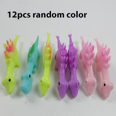 Mini Dinosaur Finger Slingshot Toys - Colorful Prank Fun for Classmates