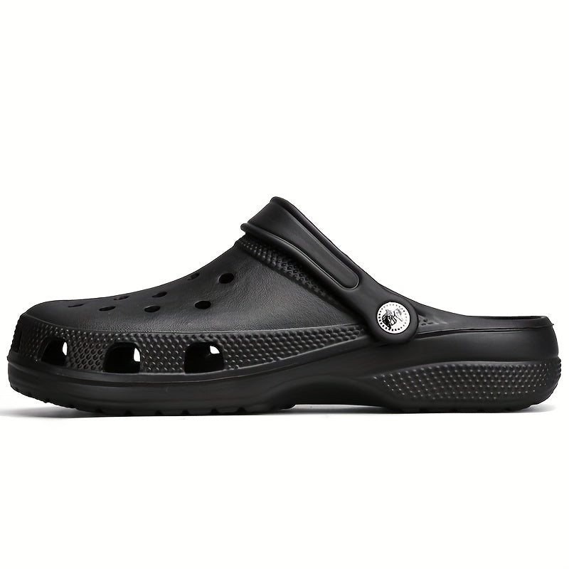 Men's Closed Toe Clogs Soft Sole Sandals Outdoor Garden Shoes
