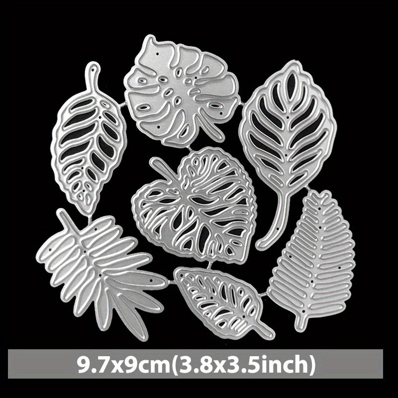 Flowers Leaves Metal Cutting Dies Decorative Embossing Stencils
