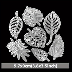 Flowers Leaves Metal Cutting Dies Decorative Embossing Stencils