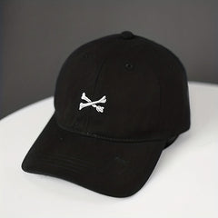 Bone Fork Embroidery Baseball Cap