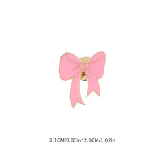 Girls Cartoon Bow Pin Decorative Accessories For Scarf Sweater
