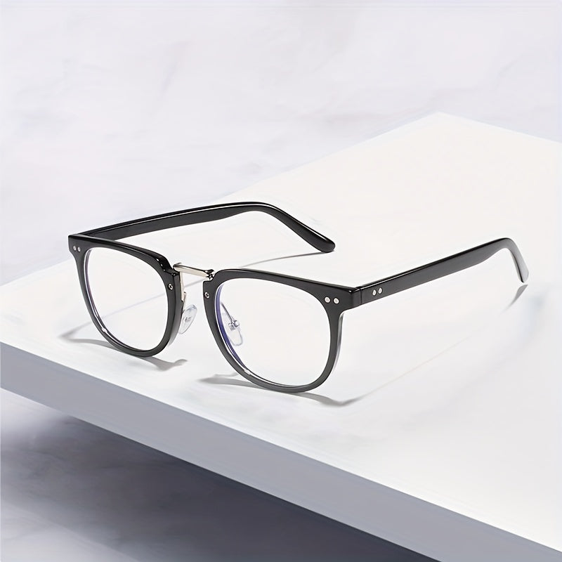 Men's Anti Light Reading Glasses Business Casual Eyeglasses