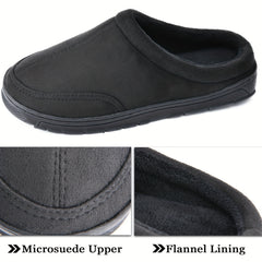Men's Foam Slip On Warm Household Slippers - Assorted Colors