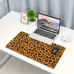 Leopard Print Desk Mat 80x40cm Gaming Mouse Pad