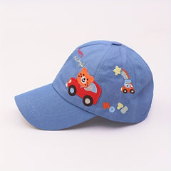 Bear Kids Baseball Cap Rainbow Baby Sun Hat