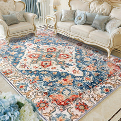 Persian Boho European Style Area Rug Living Room Cashmere Carpet