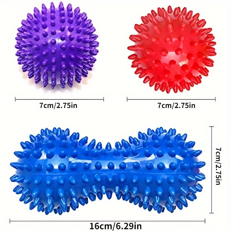 3pcs Yoga Massage Balls for Plantar Fasciitis
