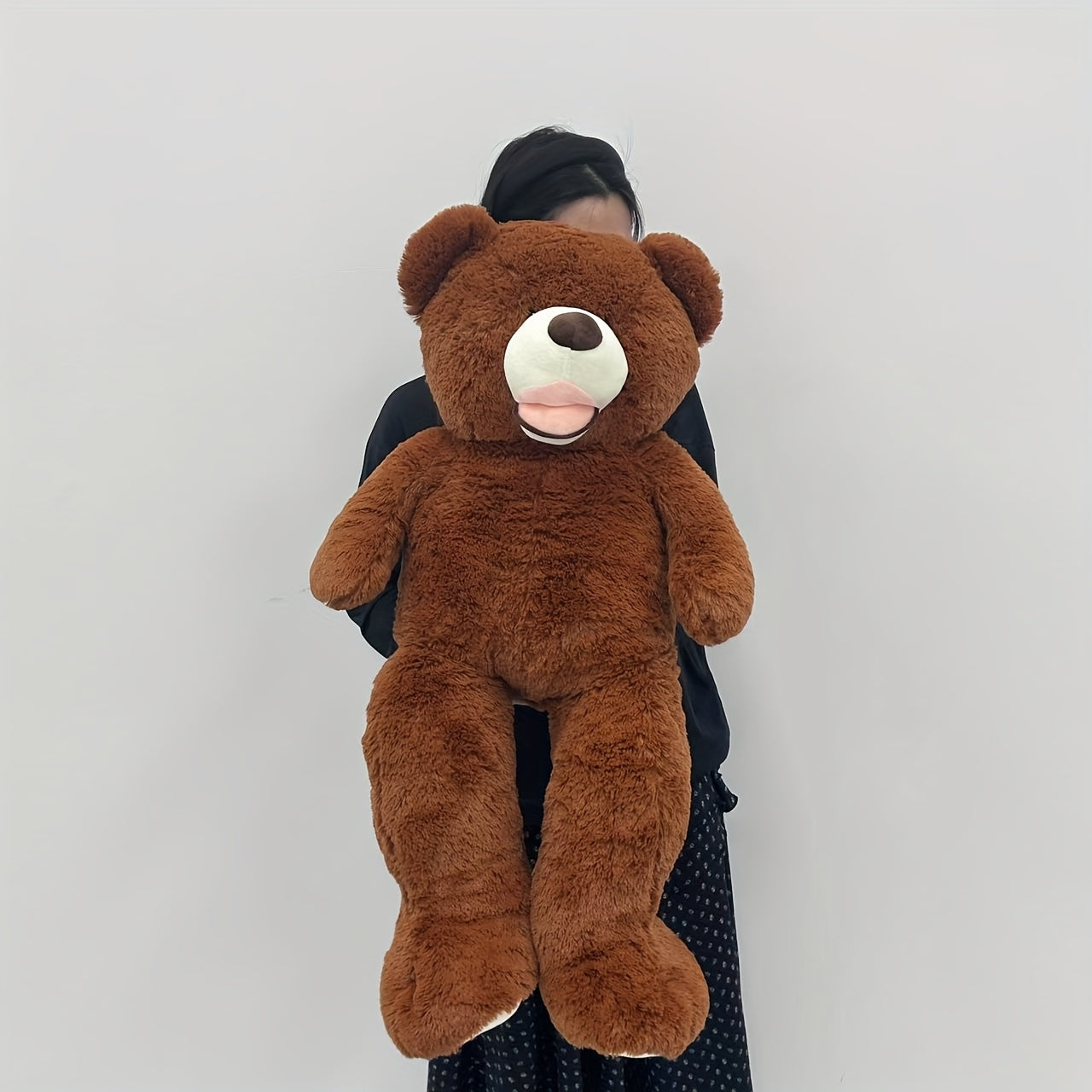 4in Cartoon Plush Doll Big Bear Throw Pillow Stuffed Animal Soft Plush Toys