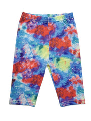 Girls' Starry Sky Graphic Shorts Leggings For Outwear Dance Bike Shorts