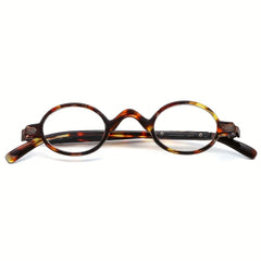Round Frame Reading Glasses With Magnifying Function