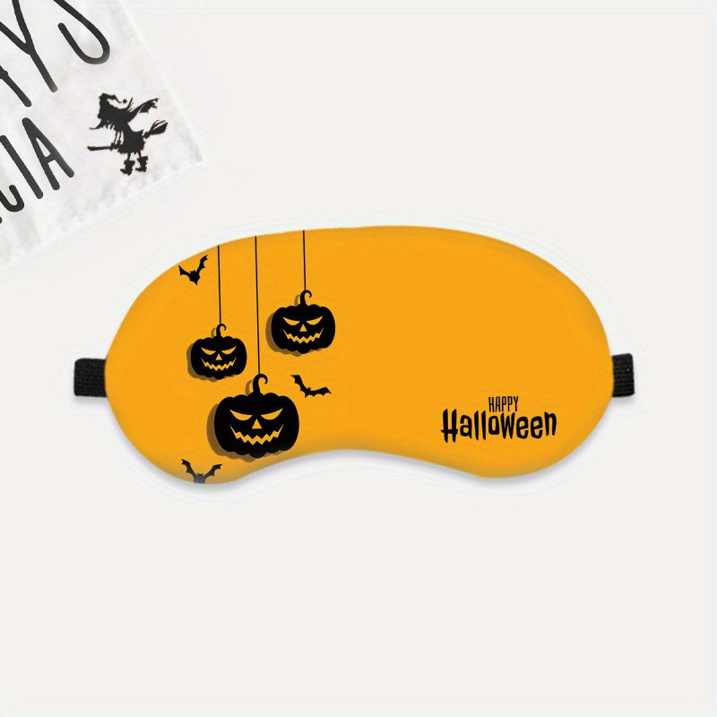 Halloween Cartoon Eye Mask for Home Trip Office Plane Use