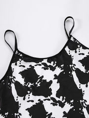 Cow Print Bra & Panty Set Medium Stretch
