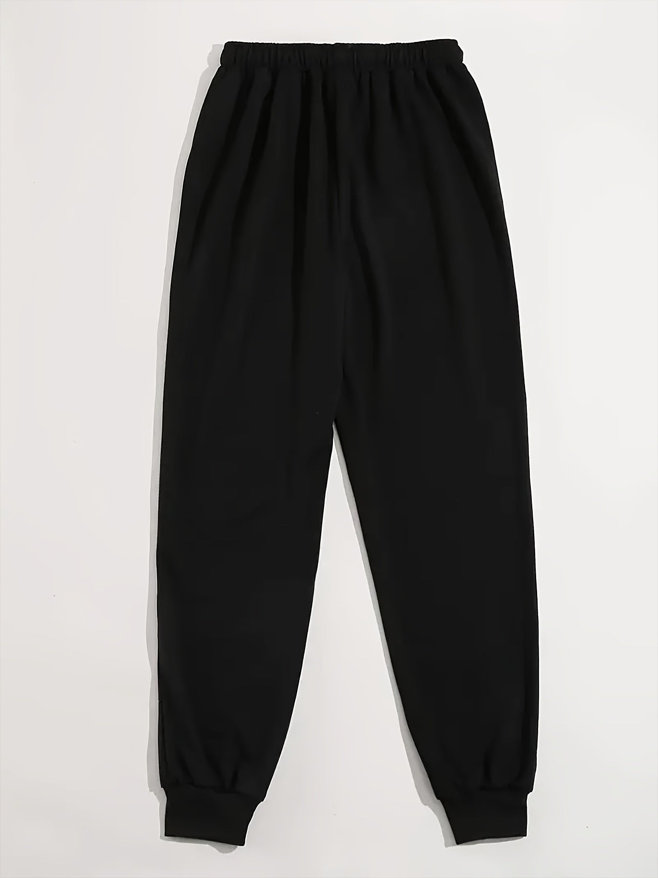 Skull Music Print Joggers Men's Stretch Sports Pants