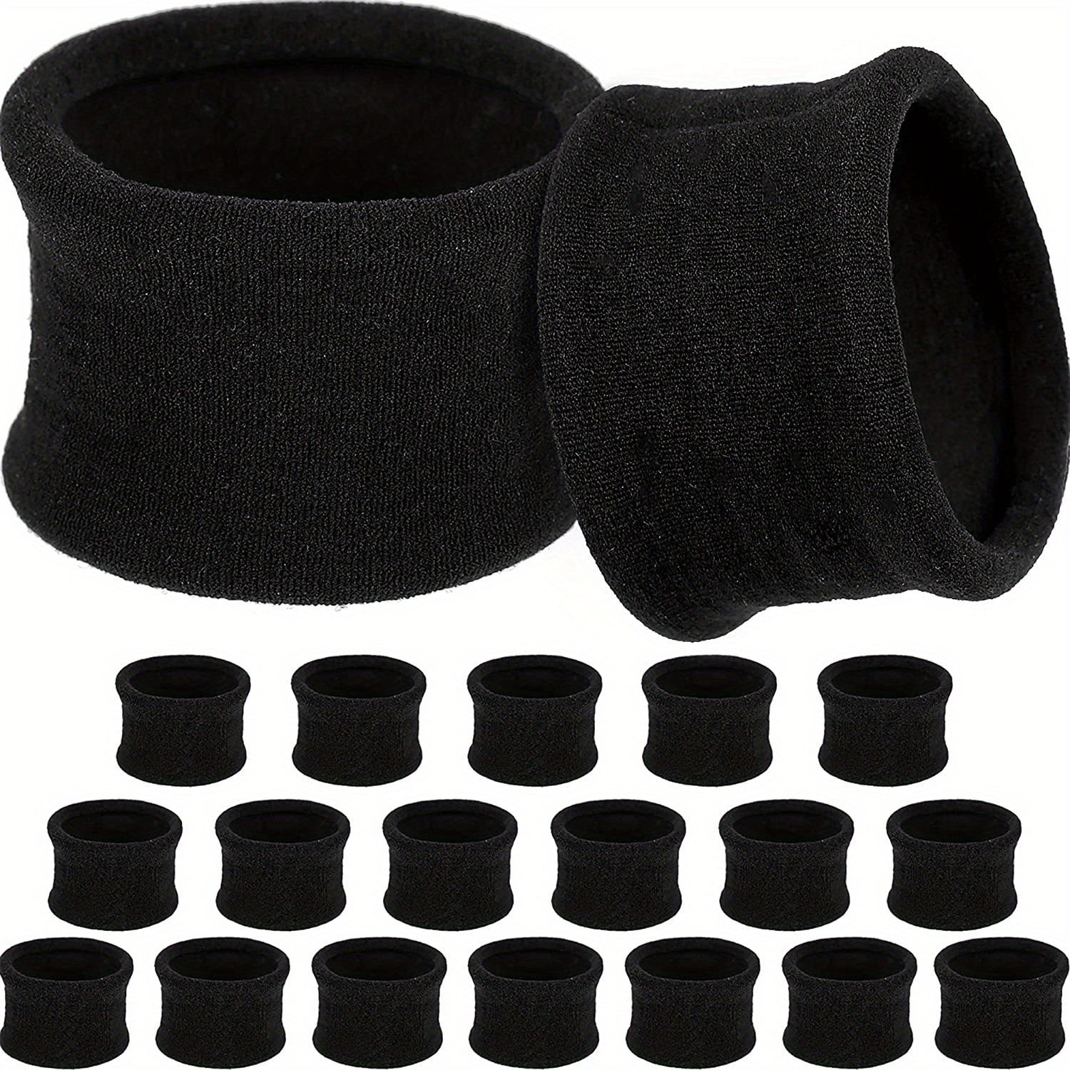 Large Elastic Hair Rope Wide Hair Tie Ponytail Holder Hair Accessories Women